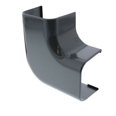 CANALIT Platte bocht 90x65mm antraciet grijs, RAL7016