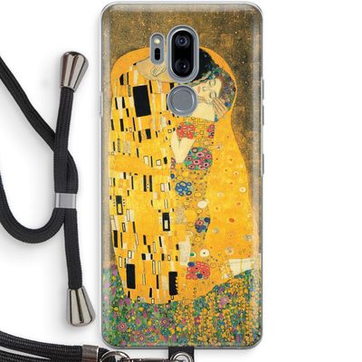 Der Kuss: LG G7 Thinq Transparant Hoesje met koord