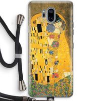 Der Kuss: LG G7 Thinq Transparant Hoesje met koord