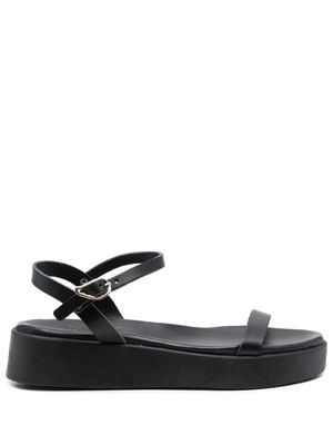 Ancient Greek Sandals sandales Irida à boucle - Noir