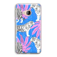 Tijger: HTC U Play Transparant Hoesje