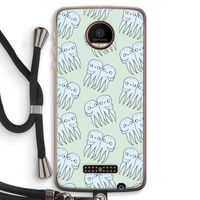 Octopussen: Motorola Moto Z Force Transparant Hoesje met koord