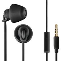 Thomson EAR3008BK Piccolino In Ear oordopjes Kabel Zwart Noise Cancelling Headset, Volumeregeling - thumbnail