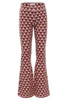 LOOXS Little Meisjes broek - Retro jacquard