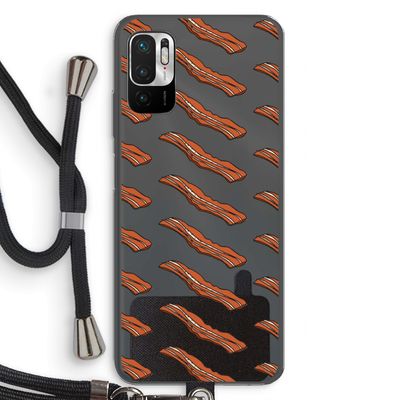 Bacon to my eggs #2: Xiaomi Redmi Note 10 5G Transparant Hoesje met koord