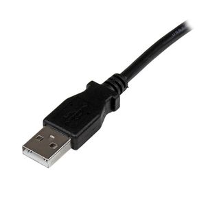 StarTech.com 1 m USB 2.0 A naar rechtshoekige B-kabel M/M