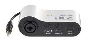 Tascam iXZ microfoon- en gitaarinterface voor iPad/iPhone/iPod