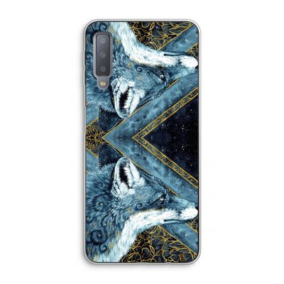 Golden Fox: Samsung Galaxy A7 (2018) Transparant Hoesje