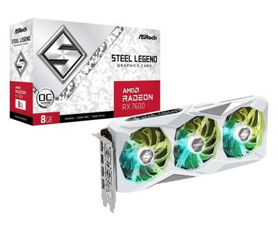 Asrock RX7600 SL 8GO videokaart AMD Radeon RX 7600 8 GB GDDR6