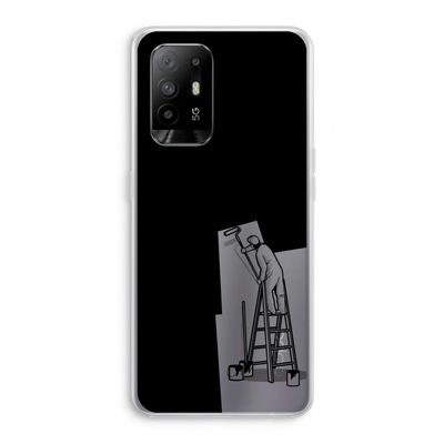 Musketon Painter: Oppo A94 5G Transparant Hoesje