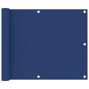VidaXL Balkonscherm 75x300 cm oxford stof blauw