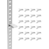 VEVOR Plankdragers 40-pack Pilaster Plankdragers van staal voor planken