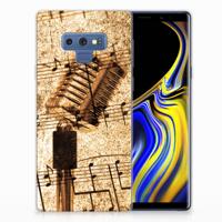 Samsung Galaxy Note 9 | Siliconen hoesje | met foto Bladmuziek