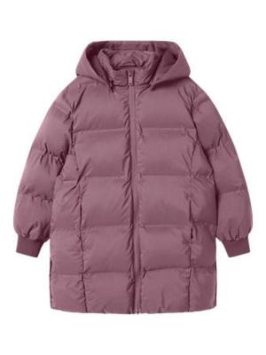 Name it winter winterjas meisjes - paars - puffer, lang - NkfMusk