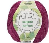 Stylecraft Naturals - Bamboo + Cotton DK 7250 Mulberry