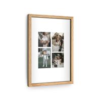 Houten lijst met gepersonaliseerde fotoafdruk - 20x30