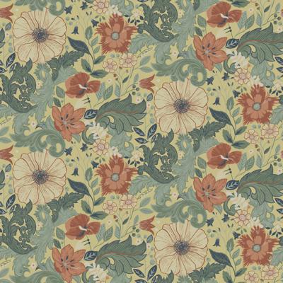 Dutch Wallcoverings Angas - Victor Yellow - Geel