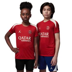 Nike Paris Saint-Germain x Jordan Strike Trainingsshirt 2024-2025 Kids Rood Wit