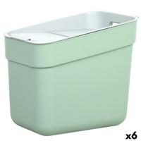 Vuilnisemmer Curver Groen Plastic 20 L (6 Stuks)
