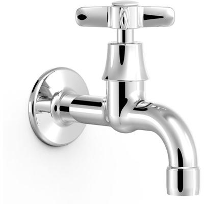 Fonteinkraan Tres Clasic Chroom | Inbouw | Koudwater kraan | Vintage | Chroom