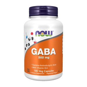 GABA 500mg Now Foods 100v-caps