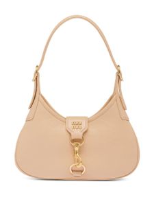 Miu Miu sac cabas Madras en cuir - Tons neutres