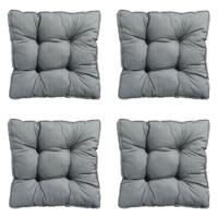 Florance kussen Basic grijs 47 cm x 47 cm (4 stuks) Madison - Madison