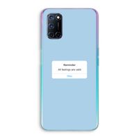 Reminder: Oppo A52 Transparant Hoesje