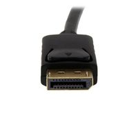 StarTech.com 4,5 m lange DisplayPort-naar-VGA-adapterconverterkabel DP naar VGA 1920x1200 zwart - thumbnail