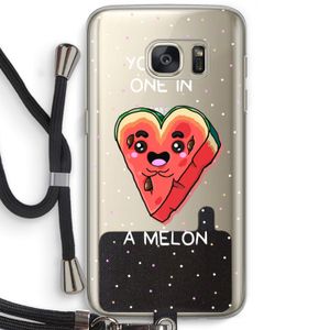 One In A Melon: Samsung Galaxy S7 Transparant Hoesje met koord