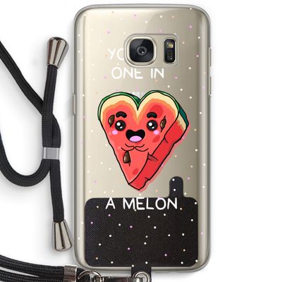 One In A Melon: Samsung Galaxy S7 Transparant Hoesje met koord