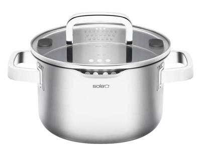 Sola Soeppan met deksel Juvia - Inductie geschikt - ø 24 cm / 5.5 liter