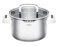 Sola Soeppan met deksel Juvia - Inductie geschikt - ø 24 cm / 5.5 liter