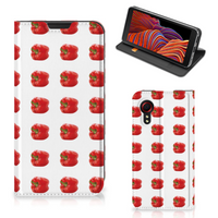 Samsung Galaxy Xcover 5 Flip Style Cover Paprika Red - thumbnail