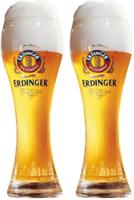 Erdinger Bierglazen Weizen - 500 ml - 2 stuks