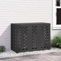 Airconditioner hoes Zwart 110 x 50 x 80 cm Staal