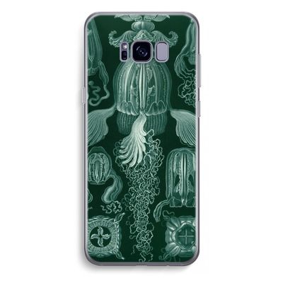 Haeckel Cubomedusae: Samsung Galaxy S8 Plus Transparant Hoesje