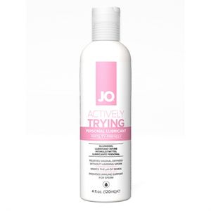 System JO - Actively Trying (TTC) Original Waterbasis Glijmiddel 120 ml