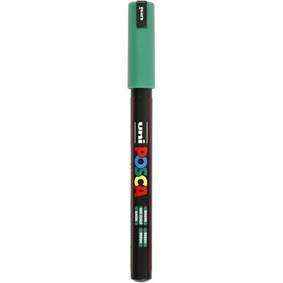 Uni-Posca Posca marker, afm pc-1mr, lijndikte 0,7 mm, extra-fijn, groen, 1 stuk