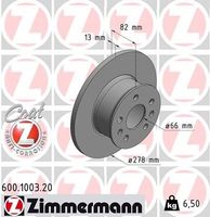 Remschijf Coat Z 600100320