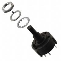 C & K Switches A10803RNCQ Rotary Switch A Series Draaischakelaar 125 V/AC, 125 V/DC 2.5 A Schakelposities 8 1 stuk(s)