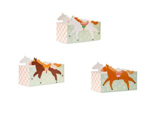 Snack Box Mix Paarden 3st