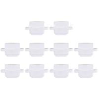 10 stuks opladen Port-Connector voor iPad mini / mini 2 / mini 3(White)