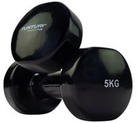 Tunturi 14TUSFU113 dumbbell Dumbbell met vast gewicht 5 kg 2 stuk(s)