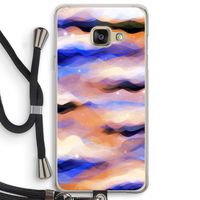 Donkere Wolken: Samsung Galaxy A3 (2016) Transparant Hoesje met koord
