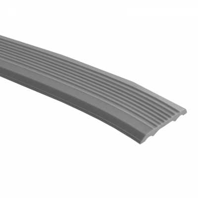 Küberit - Inleg voor trapneusprofiel 2504 antraciet- 250 cm