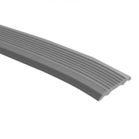 Küberit - Inleg voor trapneusprofiel 2504 antraciet- 250 cm