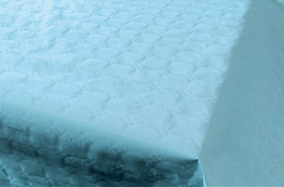 Tafelkleed Baby Blauw Damast Rol (800x118cm)