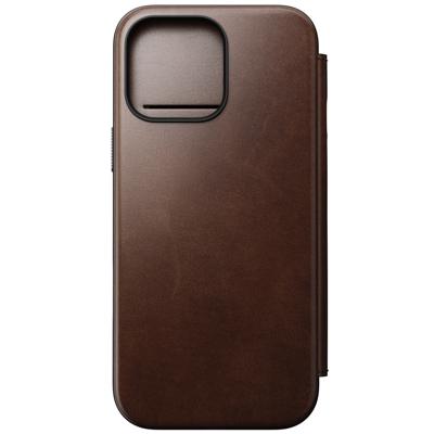 Nomad Modern Horween leather folio iPhone 16 Pro Max