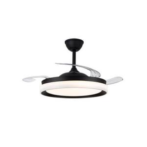 CristalRecord Plafondventilator Brisa Ø 106 cm zwart